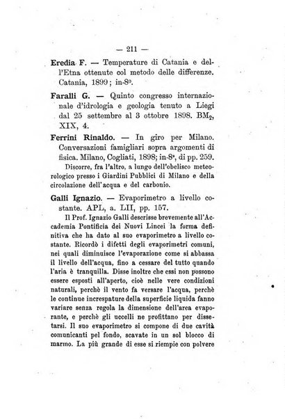 Annuario storico meteorologico italiano