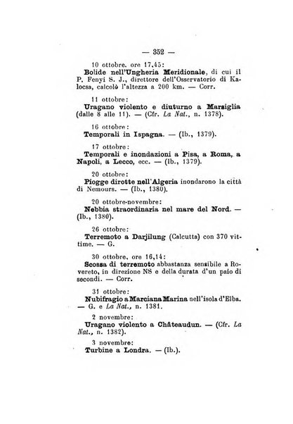 Annuario storico meteorologico italiano