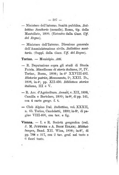 Annuario storico meteorologico italiano