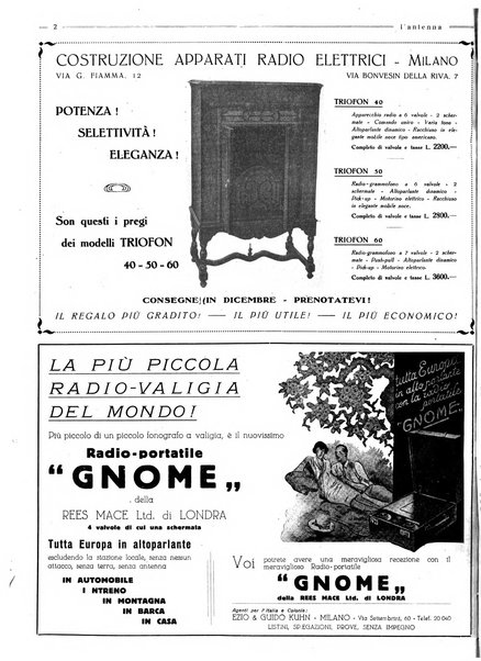 L'antenna quindicinale illustrato dei radio-amatori italiani