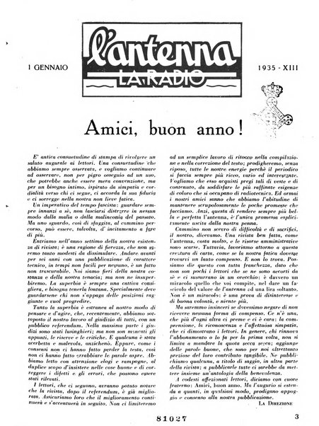 L'antenna quindicinale illustrato dei radio-amatori italiani