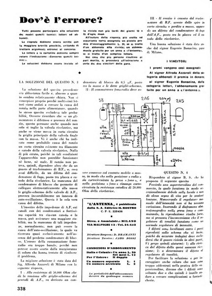 L'antenna quindicinale illustrato dei radio-amatori italiani