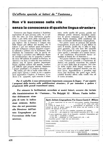 L'antenna quindicinale illustrato dei radio-amatori italiani