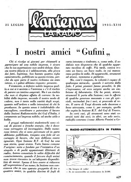 L'antenna quindicinale illustrato dei radio-amatori italiani