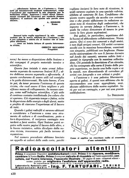 L'antenna quindicinale illustrato dei radio-amatori italiani