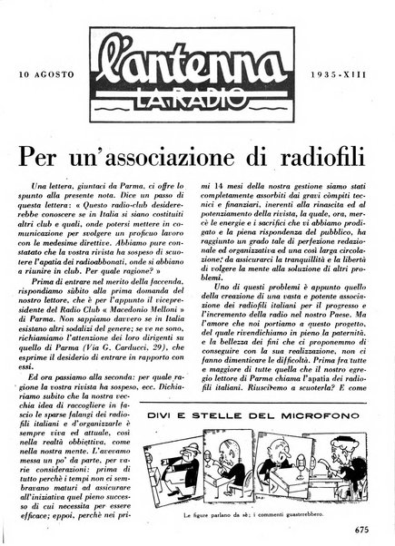 L'antenna quindicinale illustrato dei radio-amatori italiani