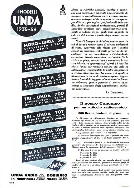 L'antenna quindicinale illustrato dei radio-amatori italiani