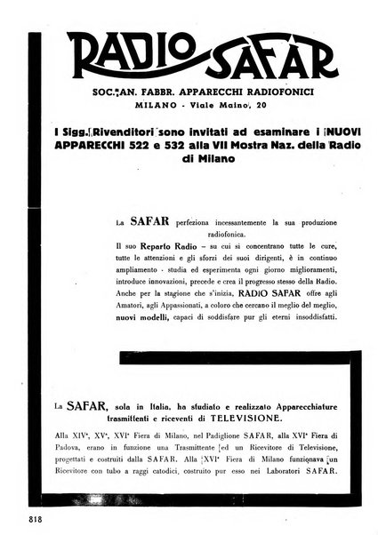 L'antenna quindicinale illustrato dei radio-amatori italiani