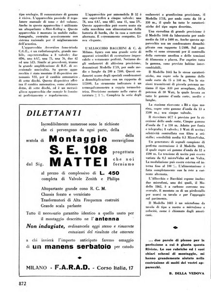 L'antenna quindicinale illustrato dei radio-amatori italiani