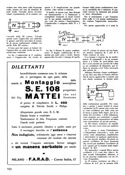 L'antenna quindicinale illustrato dei radio-amatori italiani