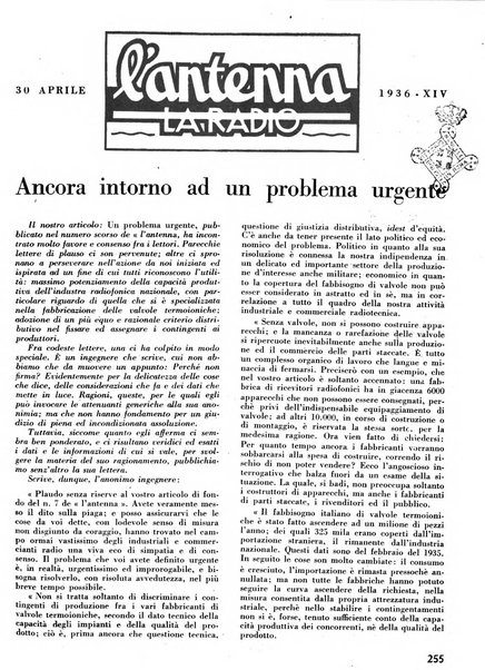 L'antenna quindicinale illustrato dei radio-amatori italiani