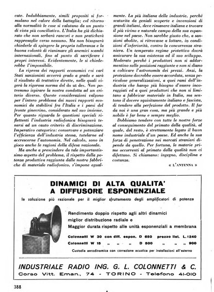 L'antenna quindicinale illustrato dei radio-amatori italiani