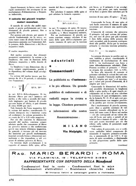 L'antenna quindicinale illustrato dei radio-amatori italiani