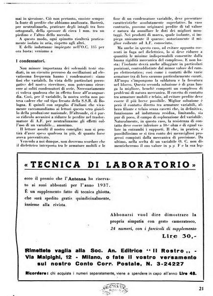 L'antenna quindicinale illustrato dei radio-amatori italiani