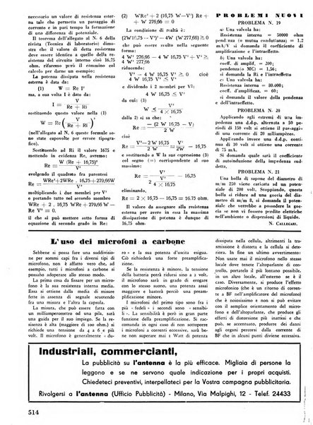 L'antenna quindicinale illustrato dei radio-amatori italiani