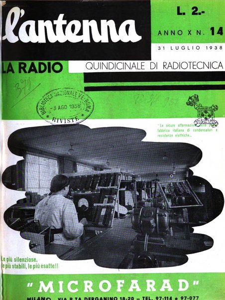 L'antenna quindicinale illustrato dei radio-amatori italiani