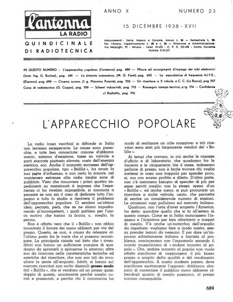 L'antenna quindicinale illustrato dei radio-amatori italiani