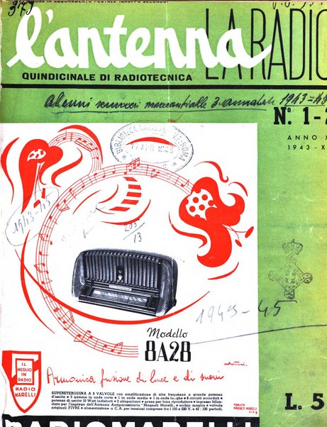 L'antenna quindicinale illustrato dei radio-amatori italiani