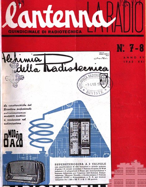 L'antenna quindicinale illustrato dei radio-amatori italiani