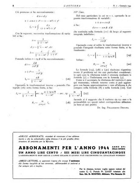 L'antenna quindicinale illustrato dei radio-amatori italiani