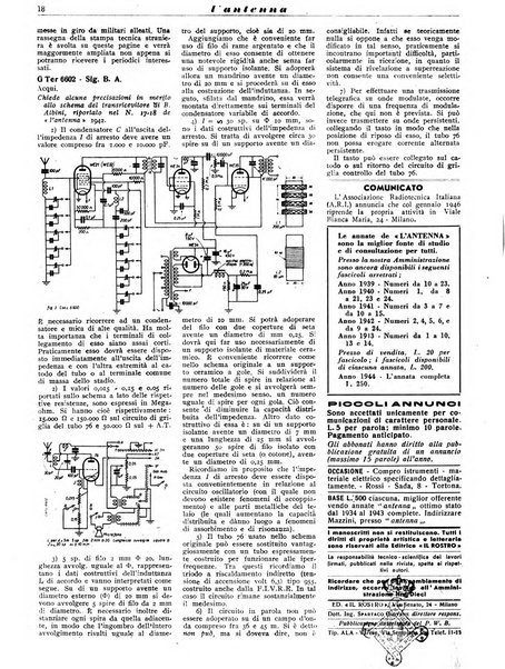 L'antenna quindicinale illustrato dei radio-amatori italiani