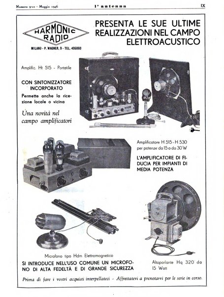 L'antenna quindicinale illustrato dei radio-amatori italiani