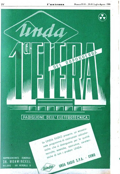 L'antenna quindicinale illustrato dei radio-amatori italiani