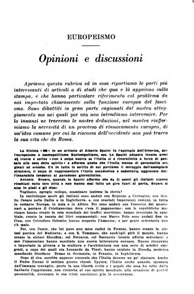 Antieuropa rassegna mensile di azione e pensiero della giovinezza rivoluzionaria fascista