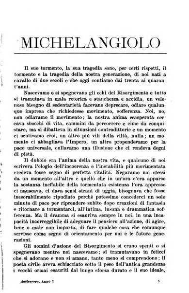 Antieuropa rassegna mensile di azione e pensiero della giovinezza rivoluzionaria fascista