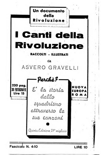 Antieuropa rassegna mensile di azione e pensiero della giovinezza rivoluzionaria fascista