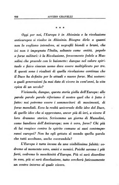 Antieuropa rassegna mensile di azione e pensiero della giovinezza rivoluzionaria fascista