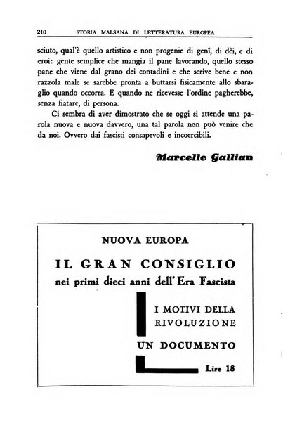 Antieuropa rassegna mensile di azione e pensiero della giovinezza rivoluzionaria fascista