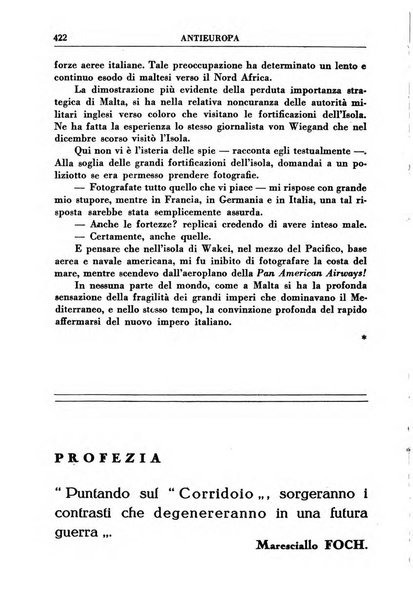 Antieuropa rassegna mensile di azione e pensiero della giovinezza rivoluzionaria fascista