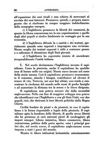 Antieuropa rassegna mensile di azione e pensiero della giovinezza rivoluzionaria fascista