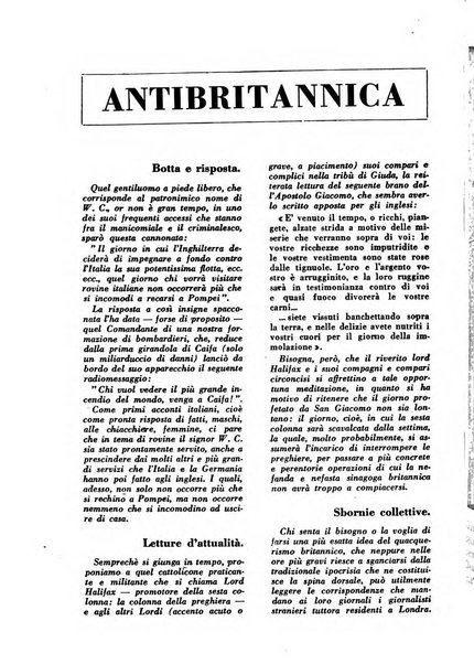 Antieuropa rassegna mensile di azione e pensiero della giovinezza rivoluzionaria fascista