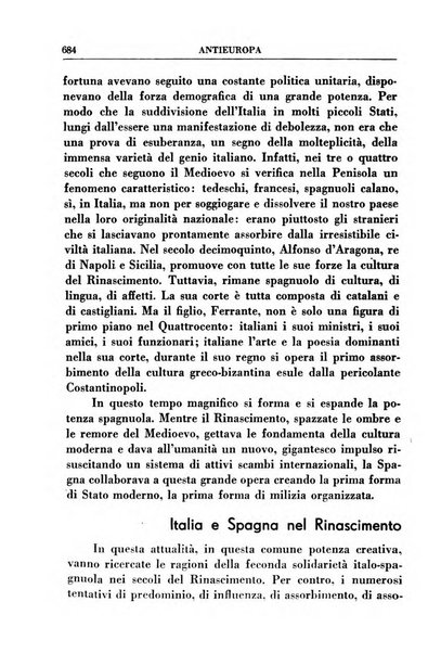 Antieuropa rassegna mensile di azione e pensiero della giovinezza rivoluzionaria fascista