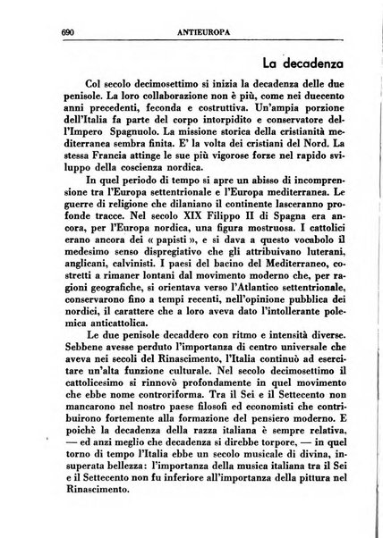 Antieuropa rassegna mensile di azione e pensiero della giovinezza rivoluzionaria fascista