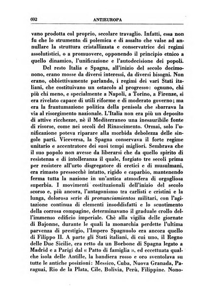 Antieuropa rassegna mensile di azione e pensiero della giovinezza rivoluzionaria fascista