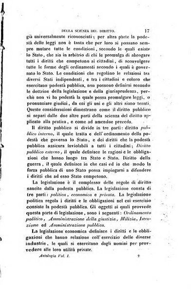 Antologia italiana giornale di scienze, lettere ed arti