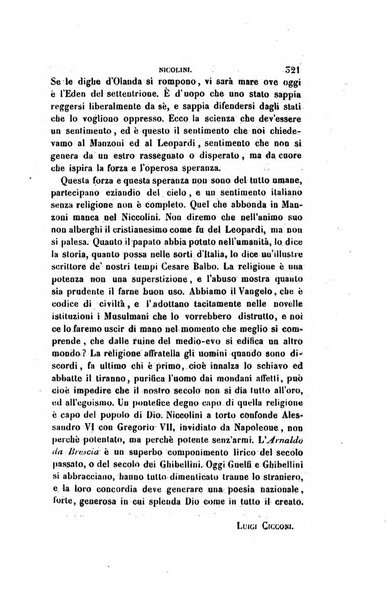 Antologia italiana giornale di scienze, lettere ed arti