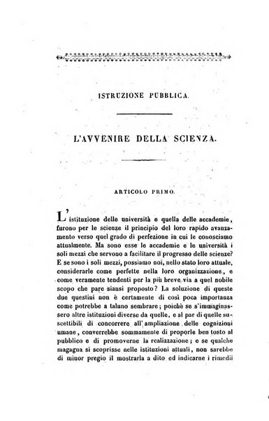 Antologia italiana giornale di scienze, lettere ed arti