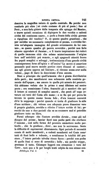 Antologia italiana giornale di scienze, lettere ed arti