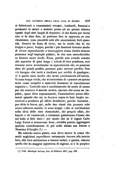 Antologia italiana giornale di scienze, lettere ed arti