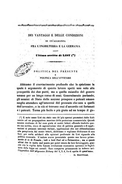 Antologia italiana giornale di scienze, lettere ed arti