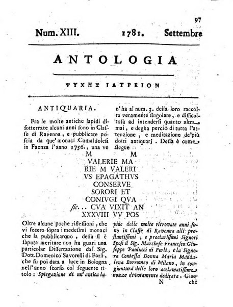 Antologia romana