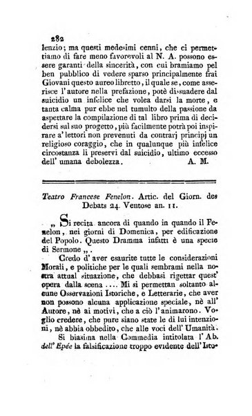 L'ape scelta di opuscoli letterari e morali estratti per lo piu da fogli periodici oltramontani