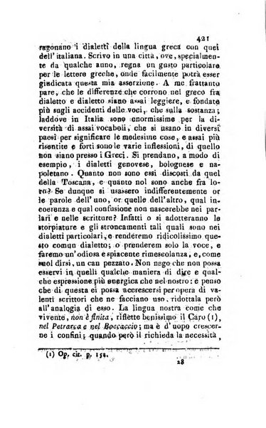 L'ape scelta di opuscoli letterari e morali estratti per lo piu da fogli periodici oltramontani