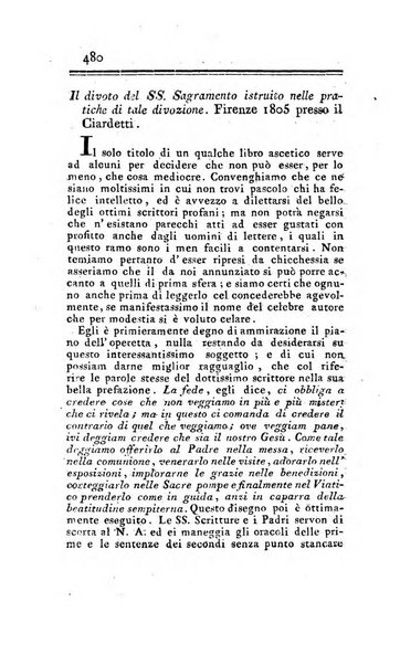 L'ape scelta di opuscoli letterari e morali estratti per lo piu da fogli periodici oltramontani