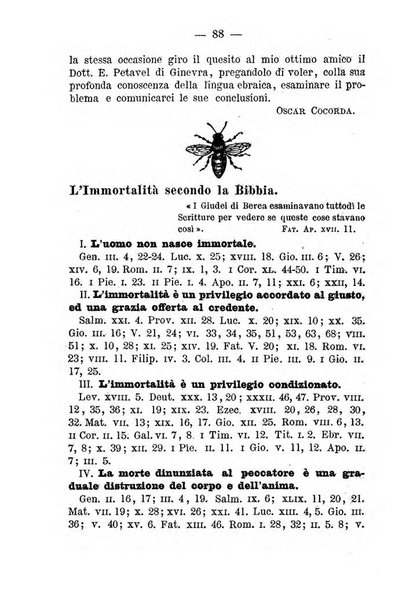 L'ape biblica