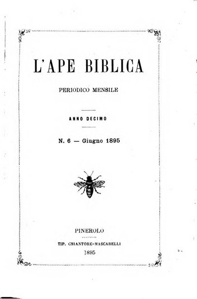 L'ape biblica